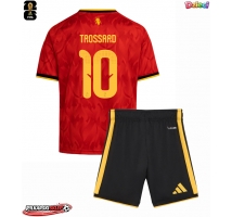 Belgia Leandro Trossard #10 Koszulka Podstawowa dzieci MŚ 2026 Krótki Rękaw (+ krótkie spodenki)